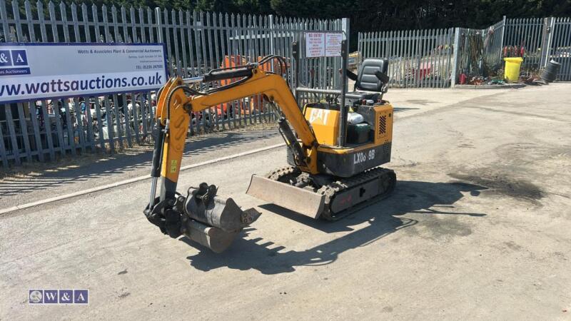 2018 LX08.9B rubber tracked excavator (s/n 1810262) with 4 buckets, blade & Q/hitch