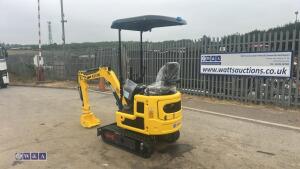 2026 RIPPA R319 rubber tracked excavator (s/n C26040683) c/w bucket, blade, piped & canopy (Briggs & Stratton) - 3