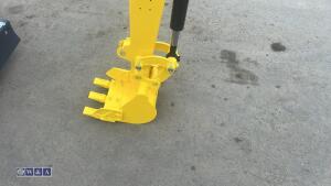 2026 RIPPA R319 rubber tracked excavator (s/n C26040683) c/w bucket, blade, piped & canopy (Briggs & Stratton) - 8