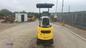 2026 RIPPA R319 rubber tracked excavator (s/n C26040678) c/w bucket, blade, piped & canopy (Briggs & Stratton) - 4