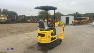 2026 RIPPA R319 rubber tracked excavator (s/n C26040678) c/w bucket, blade, piped & canopy (Briggs & Stratton) - 5