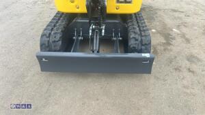 2026 RIPPA R319 rubber tracked excavator (s/n C26040678) c/w bucket, blade, piped & canopy (Briggs & Stratton) - 11