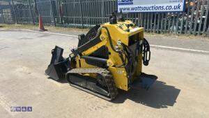 2026 DELANO T360 700kg rubber tracked skid steer loader c/w front bucket & hydraulic breaker (s/n DLN202601051) - 3