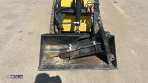 2026 DELANO T360 700kg rubber tracked skid steer loader c/w front bucket & hydraulic breaker (s/n DLN202601051) - 24