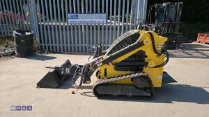 2026 DELANO T360 700kg rubber tracked skid steer loader c/w front bucket & hydraulic breaker (s/n DLN202601077) - 2
