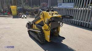 2026 DELANO T360 700kg rubber tracked skid steer loader c/w front bucket & hydraulic breaker (s/n DLN202601077) - 3