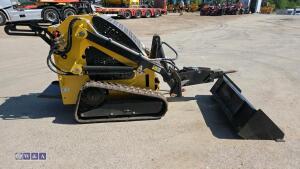 2026 DELANO T360 700kg rubber tracked skid steer loader c/w front bucket & hydraulic breaker (s/n DLN202601077) - 6