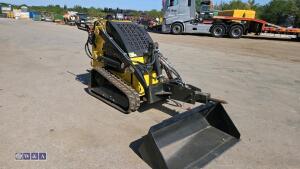 2026 DELANO T360 700kg rubber tracked skid steer loader c/w front bucket & hydraulic breaker (s/n DLN202601077) - 7