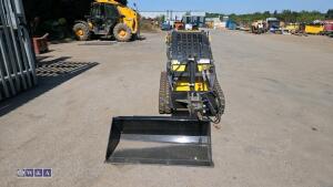 2026 DELANO T360 700kg rubber tracked skid steer loader c/w front bucket & hydraulic breaker (s/n DLN202601077) - 8
