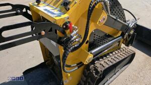 2026 DELANO T360 700kg rubber tracked skid steer loader c/w front bucket & hydraulic breaker (s/n DLN202601077) - 17