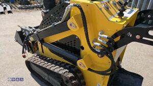 2026 DELANO T360 700kg rubber tracked skid steer loader c/w front bucket & hydraulic breaker (s/n DLN202601077) - 18