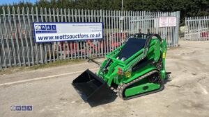 2026 TAIYUE 460 830kg rubber tracked diesel skid steer loader (s/n 2601043) (unused)