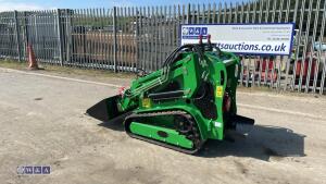 2026 TAIYUE 460 830kg rubber tracked diesel skid steer loader (s/n 2601043) (unused) - 3