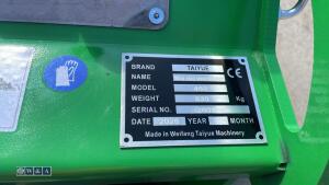 2026 TAIYUE 460 830kg rubber tracked diesel skid steer loader (s/n 2601043) (unused) - 16