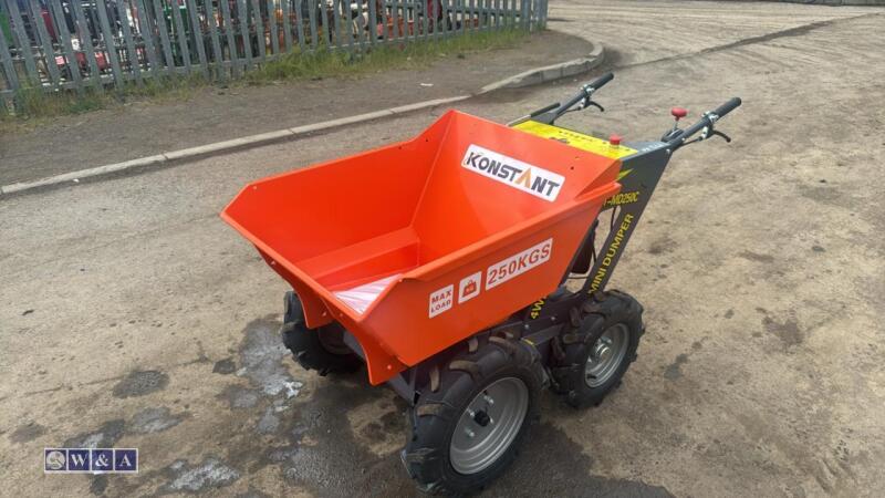 2026 KONSTANT (HONDA) 250kg petrol mini dumper (unused, unassembled)