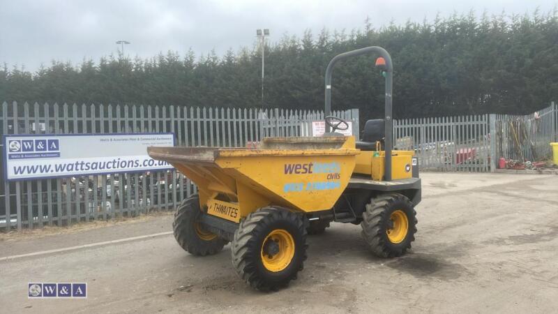 THWAITES 3t straight skip dumper