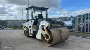 2016 BOMAG BW161AD-5 double drum roller c/w tarmac cutter (s/n 101921401081) (2037) - 2