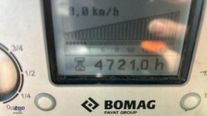 2016 BOMAG BW161AD-5 double drum roller c/w tarmac cutter (s/n 101921401081) (2037) - 24