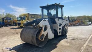 2016 BOMAG BW161AD-5 double drum roller c/w tarmac cutter (VX66 EFA) (s/n 101921401088) (2064) - 6