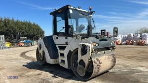 2016 BOMAG BW161AD-5 double drum roller c/w tarmac cutter (VX66 EFA) (s/n 101921401088) (2064) - 7