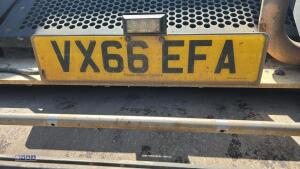 2016 BOMAG BW161AD-5 double drum roller c/w tarmac cutter (VX66 EFA) (s/n 101921401088) (2064) - 27
