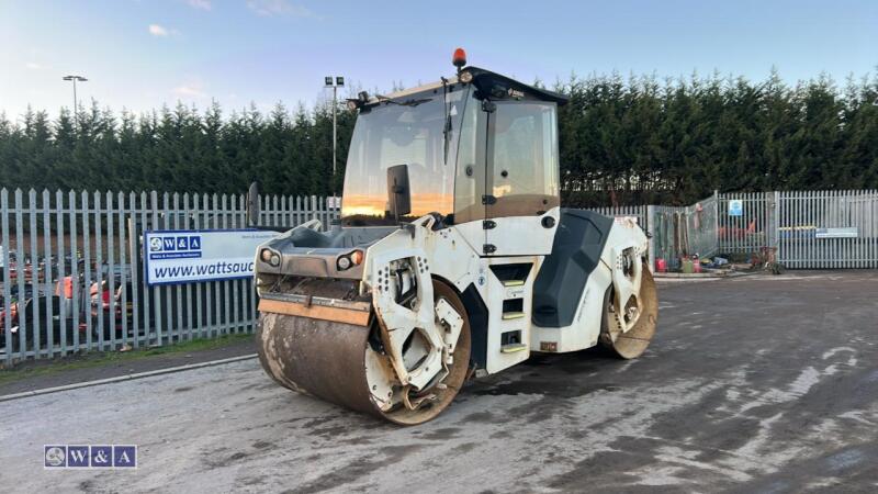 2015 BOMAG BW161AD double drum roller with tarmac cutter (1810)(s/n 101921401013)(VX15 HTY)