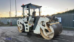 2015 BOMAG BW161AD double drum roller with tarmac cutter (1810)(s/n 101921401013)(VX15 HTY) - 4