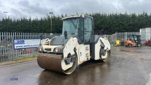 2015 HAMM HD+90i VV double drum roller with tarmac cutter (VX65 HWJ)(1909)(s/n 2090300)