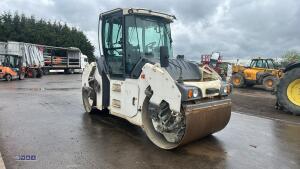 2015 HAMM HD+90i VV double drum roller with tarmac cutter (VX65 HWJ)(1909)(s/n 2090300) - 6