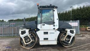 2018 BOMAG BW154 double drum roller with tarmac cutter (2281) (s/n 101870641247) - 2