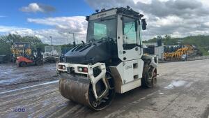 2018 BOMAG BW154 double drum roller with tarmac cutter (2281) (s/n 101870641247) - 5