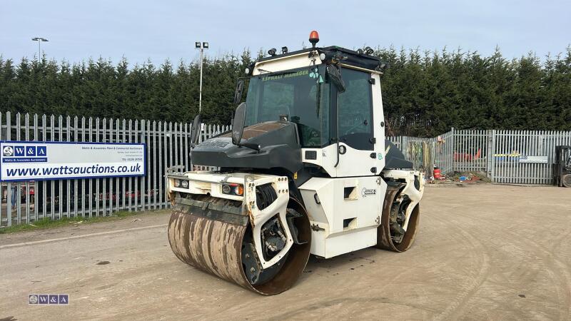 2018 BOMAG BW154 AP-4i AM double drum roller with tarmac cutter (s/n 101870641241) (Q125 DFE)(2271)