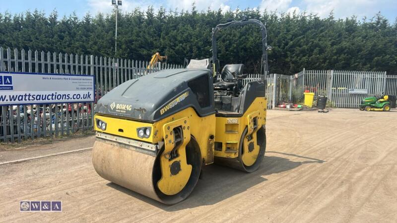 2021 BOMAG BW135 AD5 double drum roller (2579)(WM21 EYU)