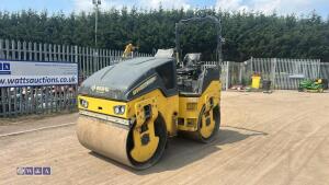 2021 BOMAG BW135 AD5 double drum roller (2579)(WM21 EYU)