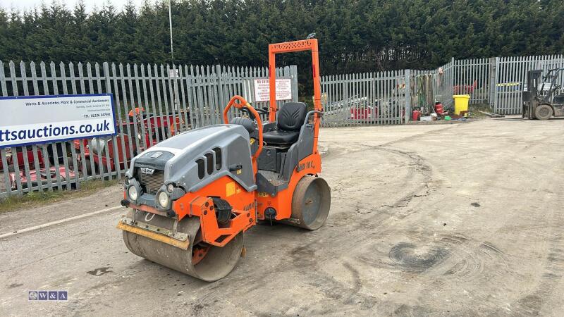 2016 HAMM HD10C double drum roller (s/n H1993560)
