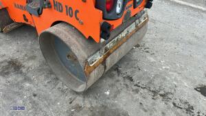 2016 HAMM HD10C double drum roller (s/n H1993560) - 14