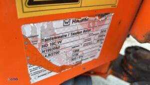 2016 HAMM HD10C double drum roller (s/n H1993560) - 28