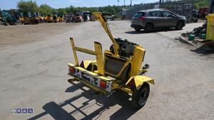 2010 BOMAG BW55E single drum roller & trailer (s/n 101620028859) - 5