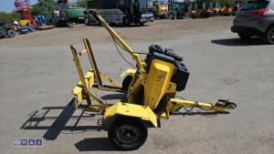 2010 BOMAG BW55E single drum roller & trailer (s/n 101620028859) - 6