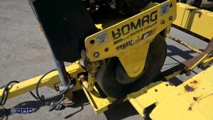 2010 BOMAG BW55E single drum roller & trailer (s/n 101620028859) - 13