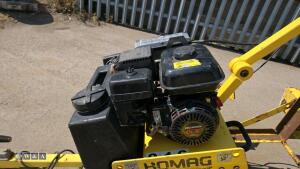 2010 BOMAG BW55E single drum roller & trailer (s/n 101620028859) - 14