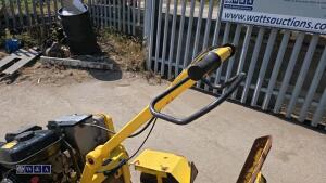 2010 BOMAG BW55E single drum roller & trailer (s/n 101620028859) - 17