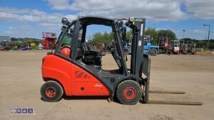2012 LINDE H35T gas forklift (s/n H2X393C03139) with duplex mast & side-shift - 6