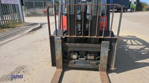 2012 LINDE H35T gas forklift (s/n H2X393C03139) with duplex mast & side-shift - 14