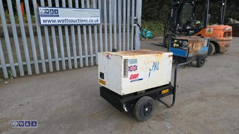 STEPHILL SSD6000 6kva diesel dual volt generator