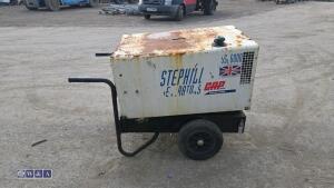 STEPHILL SSD6000 6kva diesel dual volt generator - 6