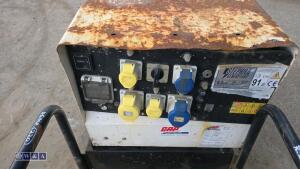 STEPHILL SSD6000 6kva diesel dual volt generator - 11