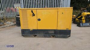 ATLAS COPCO QAS30 30kva silent diesel driven generator - 2
