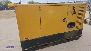 ATLAS COPCO QAS30 30kva silent diesel driven generator - 6