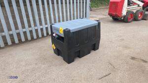 DTK 240ltr plastic fuel tank with 12v pump and delivery hose (unused)